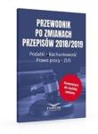 Opakowanie Przewodnik po zmianach przepisów 2018/2019