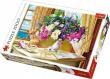 Opakowanie Puzzle 1000 Kwiaty o poranku TREFL