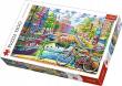 Opakowanie Puzzle 1500 Kanał Amsterdamski TREFL