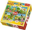 Opakowanie Puzzle 4w1 Przygody Pszczółki Mai TREFL