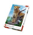 Opakowanie Puzzle 500 Dziki lampart TREFL