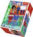Opakowanie Puzzle 54 mini Pidżamersi Adventures 3 TREFL