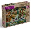 PUZZLE KRAINA CZARÓW. Autor: Maciej Szymanowicz (ilustr.). Dadada.pl Okładka książki PUZZLE KRAINA CZARÓW