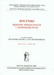Opakowanie Roczniki dziejów społecznych i gospodarczych