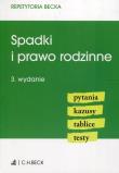 Spadki i prawo rodzinne. Autor: Ablewicz Joanna, Łączkowska-Porawska Małgorzata, Sadurski Tomasz. Dadada.pl Okładka książki Spadki i prawo rodzinne