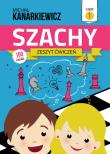 Szachy Zeszyt ćwiczeń Część 1. Autor: Kanarkiewicz Michał. Dadada.pl Okładka książki Szachy Zeszyt ćwiczeń Część 1