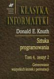 Sztuka programowania to 4 zeszyt 2. Autor: Knuth Donald E.. Dadada.pl Okładka książki Sztuka programowania to 4 zeszyt 2