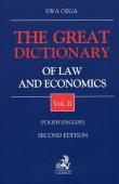 The Great Dictionary of Law and Economics 2 Polish - English. Autor: Ożga Ewa. Dadada.pl Okładka książki The Great Dictionary of Law and Economics 2 Polish - English