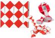Opakowanie Układanka Logiczna Wąż Rubika Magia 62 cm Czerwony