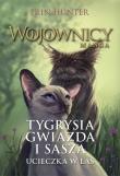 Wojownicy. Manga T.2 Tygrysia Gwiazda i Sasza. Autor: Erin Hunter. Dadada.pl Okładka książki Wojownicy. Manga T.2 Tygrysia Gwiazda i Sasza