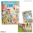 Opakowanie ZESTAW KREATYWNY Z NAKLEJKAMI ZOO 10014A