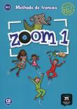 Zoom 1 podręcznik + CD. Autor: Jonville Catherine, Mouliere Jean-Francois, Pinto Ferreira. Dadada.pl Okładka książki Zoom 1 podręcznik + CD