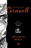 Zwiastun burzy. Autor: Bernard Cornwell. Dadada.pl Okładka książki Zwiastun burzy