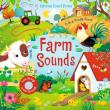 Farm Sounds. Autor: Taplin Sam, Federica Iossa. Dadada.pl Okładka książki Farm Sounds