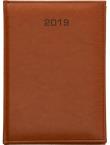 Opakowanie Książkowy A5 dzienny 2018 - Nebraska jasny brąz