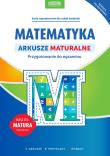 Matematyka. Arkusze maturalne. Autor: Anna Konstantynowicz i Adam Konstantynowicz. Dadada.pl Okładka książki Matematyka. Arkusze maturalne