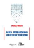 Okładka książki Nauka programowania w kontekście proksemiki