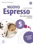 Nuovo Espresso 5 Corso di italiano C1. Autor: Massei Giorgio, Bellagamba Rosella. Dadada.pl Okładka książki Nuovo Espresso 5 Corso di italiano C1
