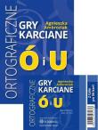 Okładka książki Ortograficzne gry karciane Ó i U dla klas 4-8