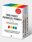 PAKIET TWÓJ PAKIET PIERWSZEJ POMOCY / MÓJ SZEF JEST IDIOTĄ / OTOCZENI PRZEZ PSYCHOPATÓW / OTOCZENI PRZEZ IDIOTÓW. Autor: Erikson Thomas. Dadada.pl Okładka książki PAKIET TWÓJ PAKIET PIERWSZEJ POMOCY / MÓJ SZEF JEST IDIOTĄ / OTOCZENI PRZEZ PSYCHOPATÓW / OTOCZENI PRZEZ IDIOTÓW