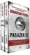 Pasażer 23 / Odprysk. Autor: Fitzek Sebastian. Dadada.pl Okładka książki Pasażer 23 / Odprysk