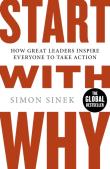 Start With Why. Autor: Simon Sinek. Dadada.pl Okładka książki Start With Why