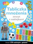 Tabliczka mnożenia. Zeszyt z naklejkami. Autor: Opracowanie zbiorowe. Dadada.pl Okładka książki Tabliczka mnożenia. Zeszyt z naklejkami