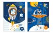 Opakowanie Teczka Space Kot/Królik A4 HAPPY COLOR