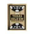 Opakowanie Texas Hold'em 100% plastic jumbo - czarny