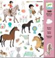 Opakowanie Zestaw naklejek 160 szt. - Konie