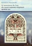 Okładka książki 54 komentarze do Tory dla nawet najmniej...
