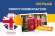 Angielski 100 fiszek Zwroty konwersacyjne. Autor: Opracowanie zbiorowe. Dadada.pl Okładka książki Angielski 100 fiszek Zwroty konwersacyjne