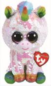 Opakowanie Beanie Boos Pixy - Cekinowy Jednorożec 15 cm