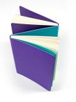 Opakowanie Dwustronny Notatnik - Fioletowy