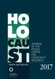 Okładka książki Holocaust Studies and Materials 2017
