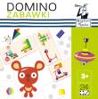 Kapitan Nauka Domino obrazkowe Zabawki. Autor: Opracowanie zbiorowe. Dadada.pl Okładka książki Kapitan Nauka Domino obrazkowe Zabawki