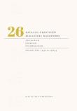 Katalog rękopisów Biblioteki Narodowej tom 26. Autor: praca zbiorowa. Dadada.pl Okładka książki Katalog rękopisów Biblioteki Narodowej tom 26