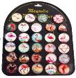Opakowanie Magnes Flaming okrągły ROZETTE
