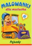 Okładka książki Malowanki dla malucha Pojazdy