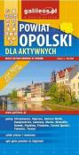 Okładka książki Mapa dla aktywnych - Powiat opolski