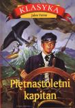 Piętnastoletni kapitan. Autor: Jules Verne Elyette Roussel. Dadada.pl Okładka książki Piętnastoletni kapitan