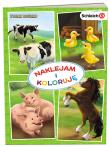 Okładka książki SCHLEICH Farm World Naklejam i koloruję