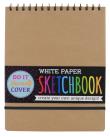 Opakowanie Szkicownik z Okładką DYI - Biały Papier - Duży