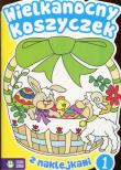Okładka książki Wielkanocny koszyczek z naklejkami 1