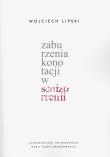 Okładka książki Zaburzenia konotacji w schizofrenii