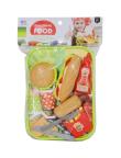 Opakowanie Zestaw produktów Fast Food