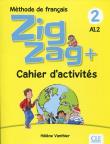 Zig Zag+ 2 A1.2 Zeszyt ćwiczeń. Autor: Vanthier Helene. Dadada.pl Okładka książki Zig Zag+ 2 A1.2 Zeszyt ćwiczeń