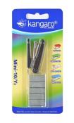 Zszywacz Kangaro mini 10/Y2 zszywa do 10 kartek czarny. Wydawca: Kangaro. Dadada.pl Opakowanie Zszywacz Kangaro mini 10/Y2 zszywa do 10 kartek czarny
