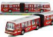 Opakowanie Autobus Przegubowy Friction Duży 41,5 cm Czerwony