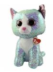 Opakowanie Beanie Boos Whimsy - cekinowy Kot niebieski 42cm